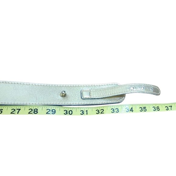 Calleron Adjustable Belt Women\'s Gold Leather Size M main image 4